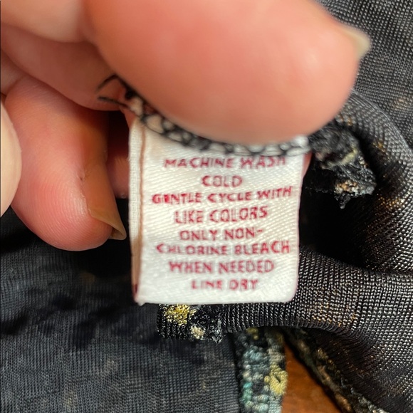 JM Collection Multicolor Patterned Top - Picture 3 of 4